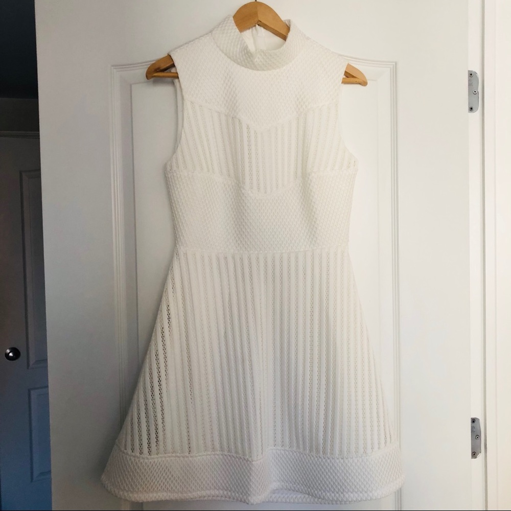 Asos White Skater Dress, New with Tags